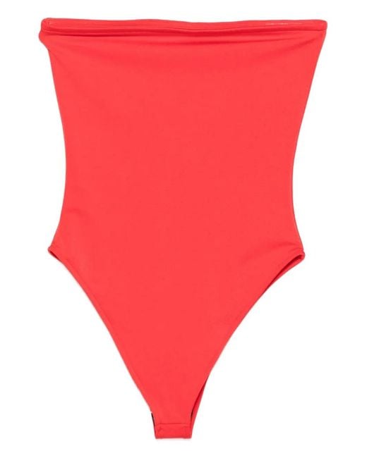 Roberta Einer Red X Kiss 'N Thrill Matilda Strapless Swimsuit