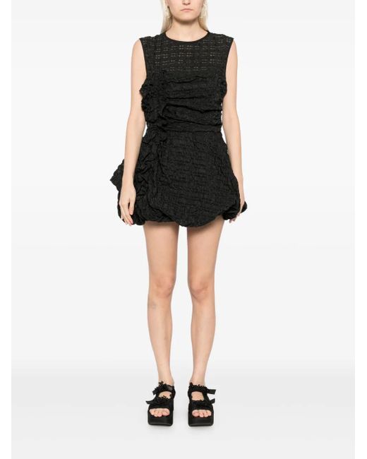 CECILIE BAHNSEN Black Gianna Top