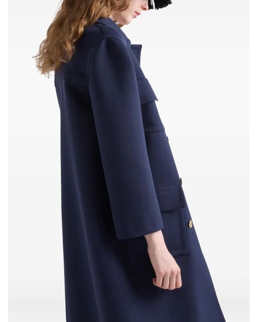 Prada Blue Klassische Cabanjacke