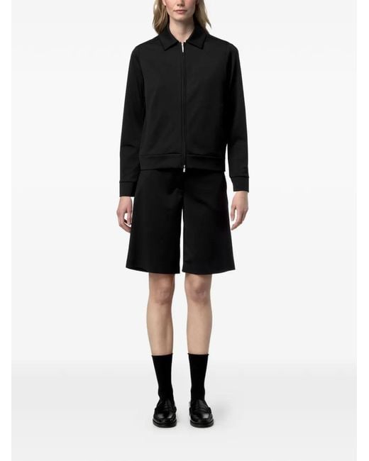 K-Way Black Isy Zip-Up Jacket