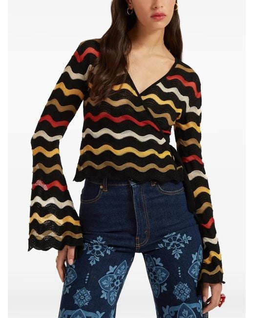 LaDoubleJ Black Zephyr Top