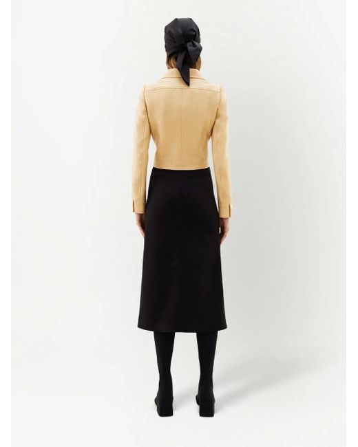 Courreges Natural Zip-Up Vinyl Jacket