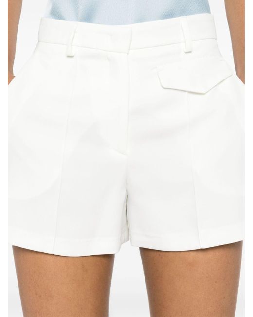 Blanca Vita White Sofora Tailored Shorts
