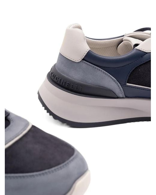 Brunello Cucinelli White Sneakers for men