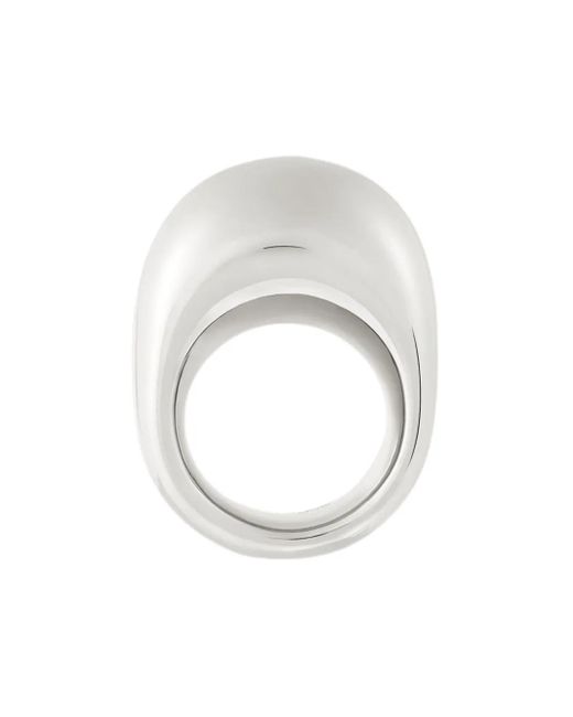 Bague Infinity Courreges en coloris White