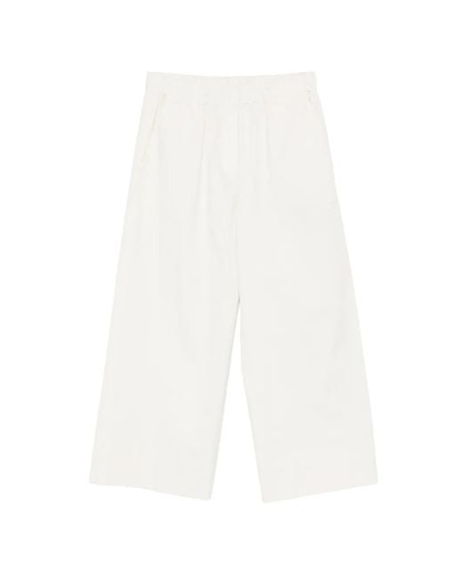 Antonelli Tamara Elastische Broek in het White