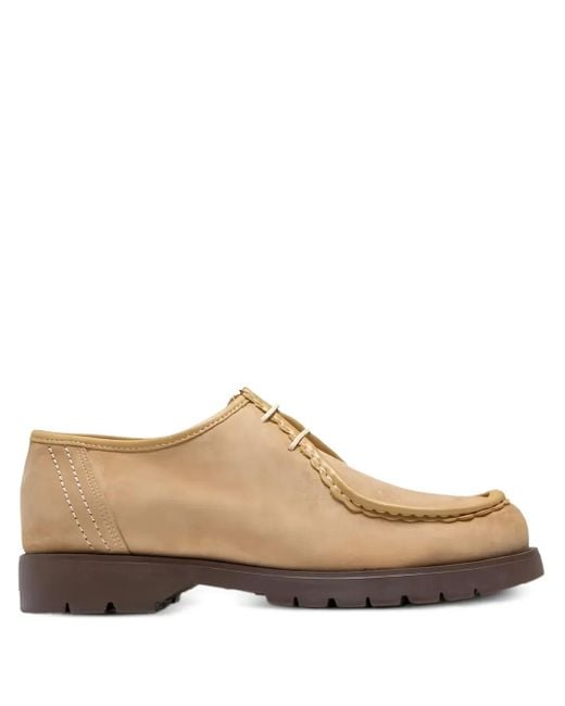 Kleman Brown Padror V Derby Shoes for men