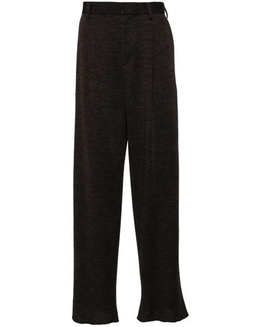 Kolor Hose mit weitem Bein in Black für Herren