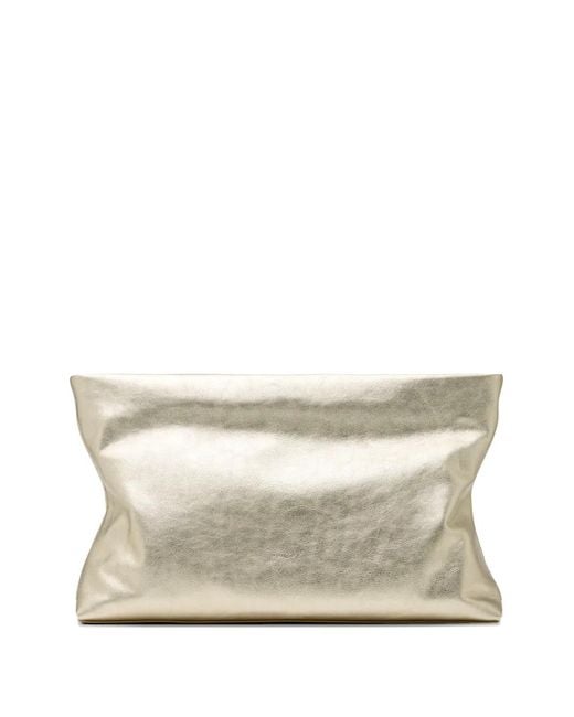 Clutch Con Zip di Marsèll in Natural