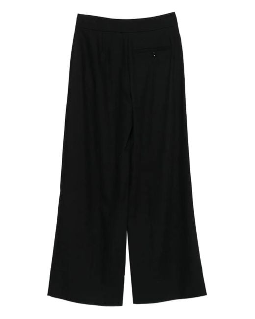Proenza Schouler Broek Met Wijde Pijpen in het Black