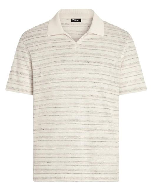 メンズ Zegna ポロシャツ White