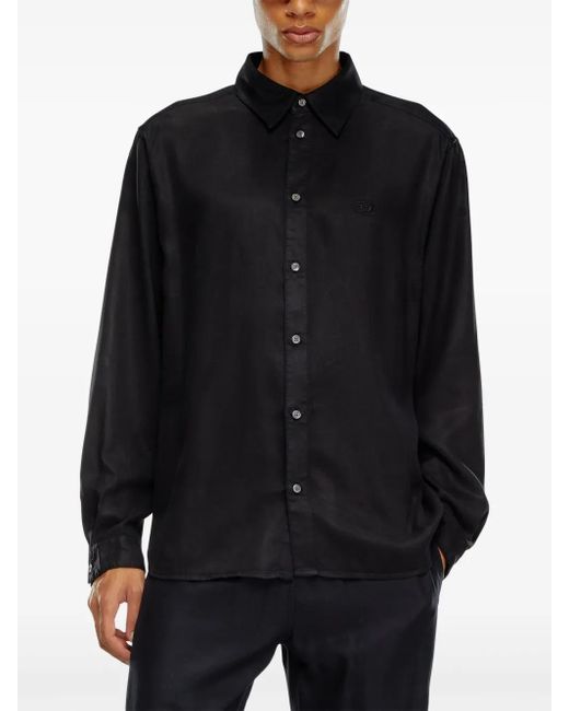 DIESEL Black S-Simply-C Shirt for men