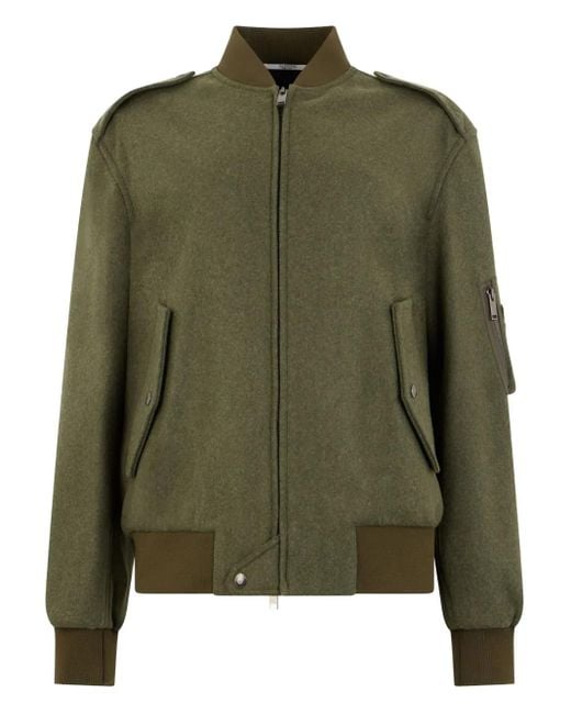Valentino Garavani Green Undercover Bomber Jacket for men