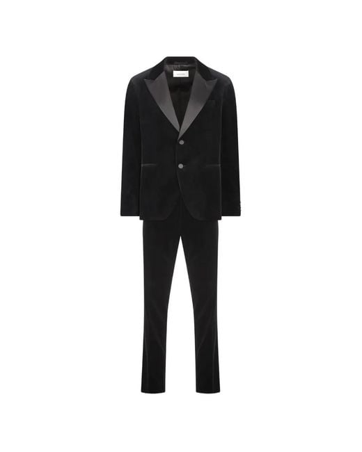 Ferragamo Black Lapel Jacket for men