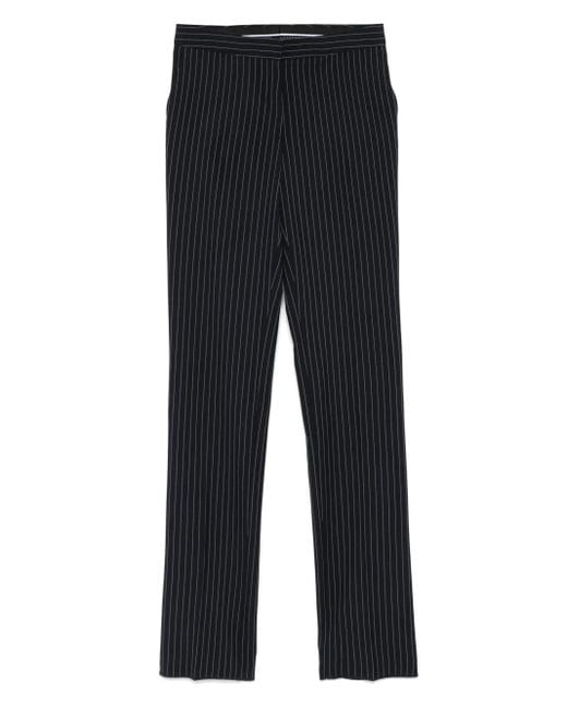 Stella McCartney Blue Pinstriped Trousers