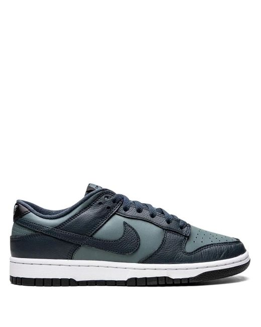 Nike Blue Dunk Low Retro Prm Sneakers