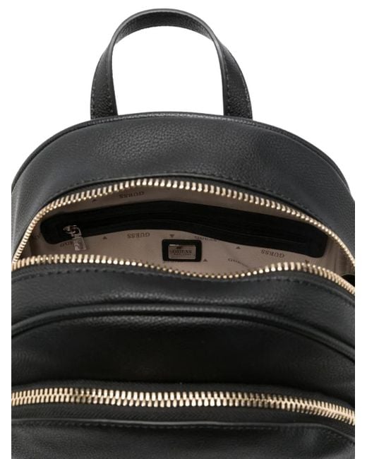 Guess Black Zip-Fastening Backpack