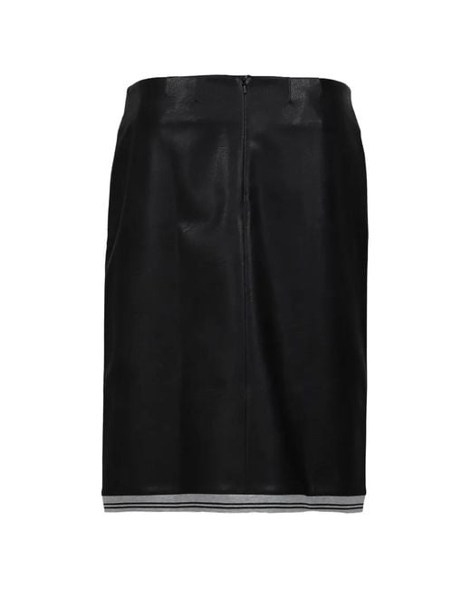 Urte Kat Black I Love You Graphic-Print Midi Skirt