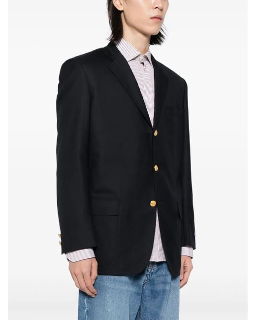 Junya Watanabe Black Checked Blazer for men