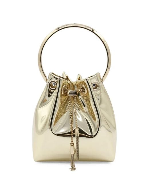 Jimmy Choo White Bon Bon Shoulder Bag