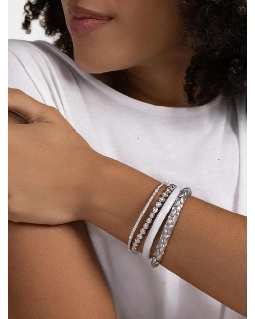 ’ROBERTO DEMEGLIO White Diamond Tennis Bracelet