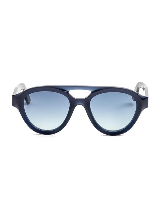 Lapima Blue Jobim Round-Frame Sunglasses