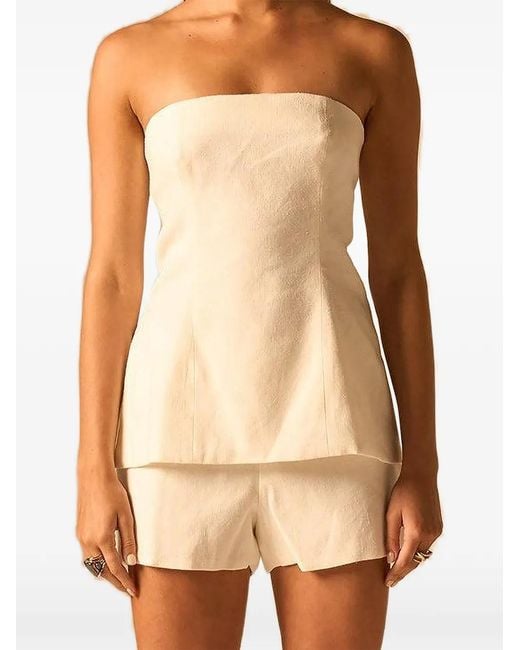 JBQ White Alida Shorts