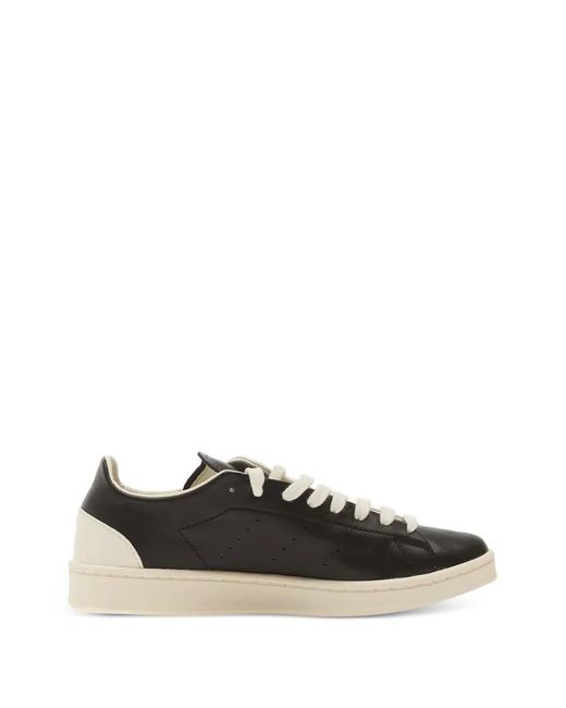 Y-3 Black Stan Smith Diagonal Sneakers