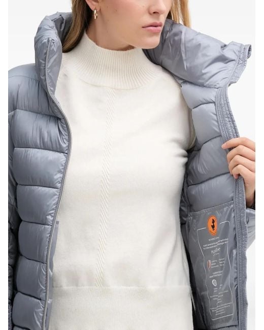 Save The Duck Gray Elsie Padded Jacket