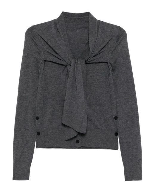 JNBY Gray Wool Cardigan