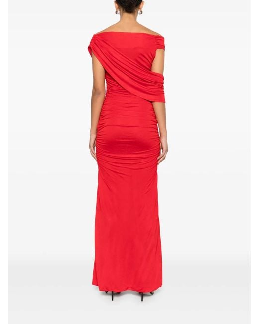 Blumarine Red Jersey Sable' Dress