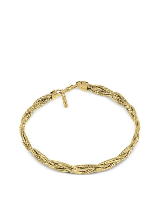 Desmo Metallic Spring Braid Armband Im Layering-Look