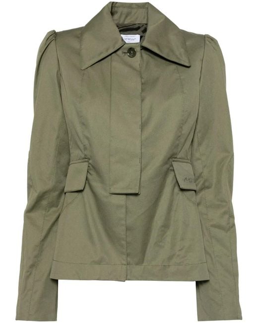 Off-White c/o Virgil Abloh Green Co Cargo Jacket