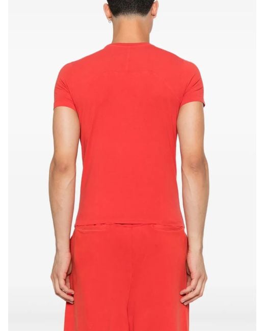 Entire studios Red T-Shirt mit Raglanärmeln
