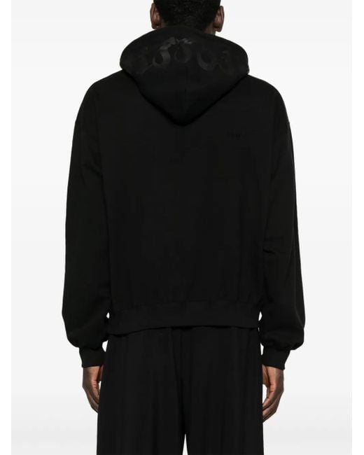 メンズ Kusikohc ロゴ パーカー Black