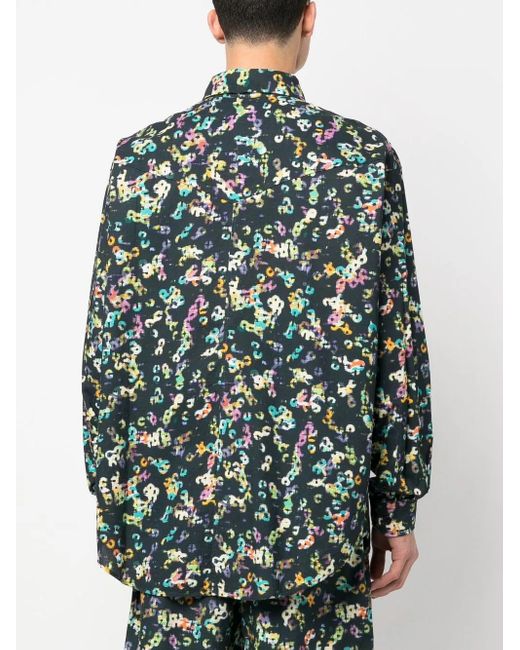 Isabel Marant Green Badis Shirt for men