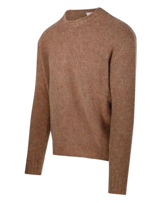 Diana Studio Brown Round-Neck Sweater for men