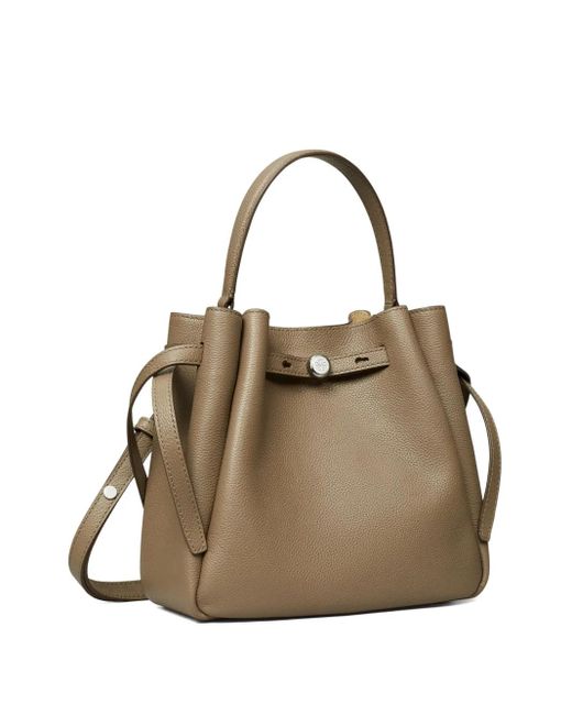 Tory Burch Brown Romy Bucket Bag By