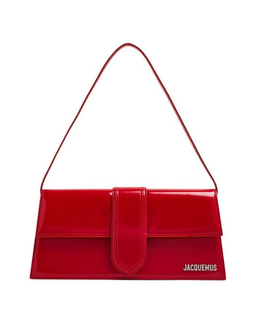 Jacquemus Red Le Bambino Long Leather Bag