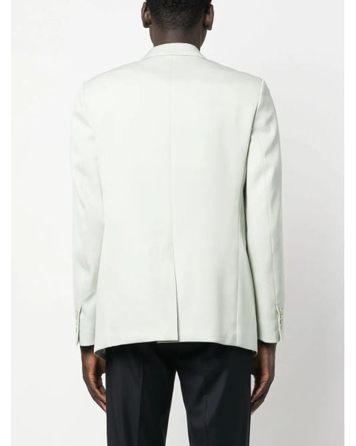 Lanvin Blue Single Breasted Fashion Jacket Clothing for men