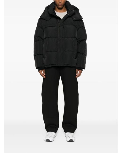 WRSTBHVR Black Dave V2 Puffer Jacket for men