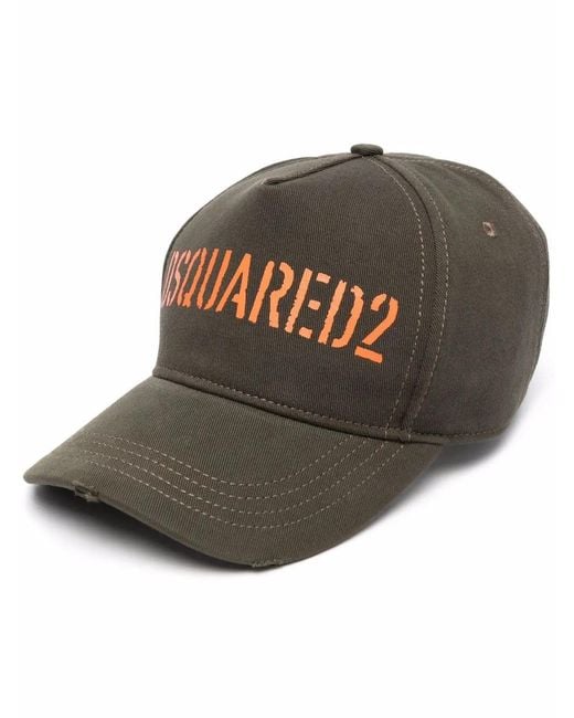 Gorra Con Logo DSquared² de hombre de color Gray