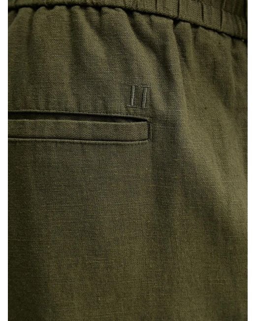 Les Deux Green Patrick Elastic-Waistband Trousers for men