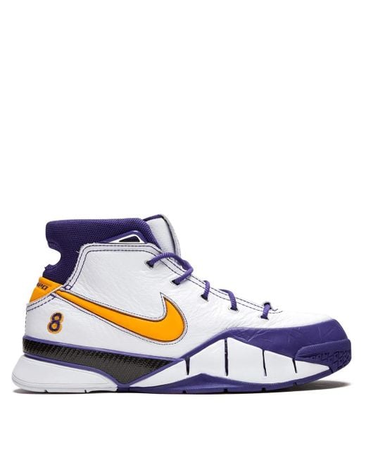 Nike Blue Kobe 1 Protro "Final Seconds" Sneakers
