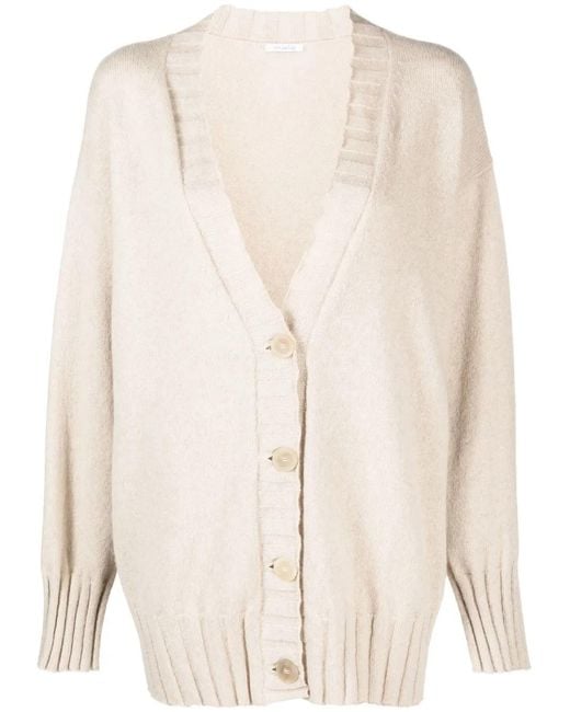 Malo Button-Up Vest in het Natural