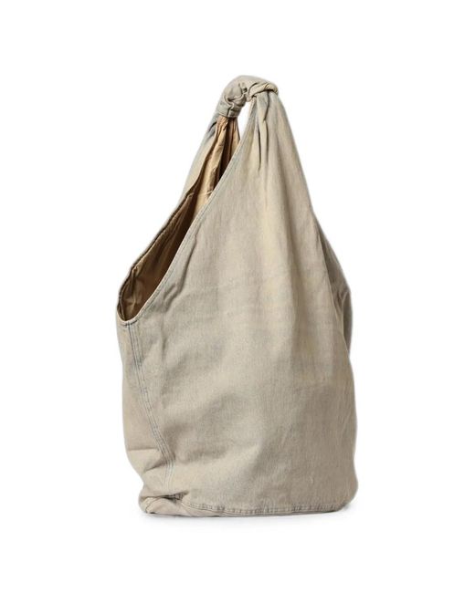 Our Legacy Natural Drip Knot-Detail Shoulder Bag for men