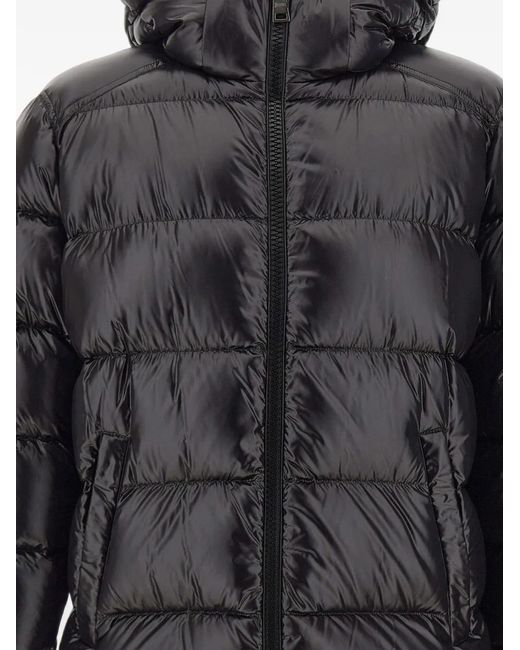 Herno Black Polar Tech Down Jacket for men