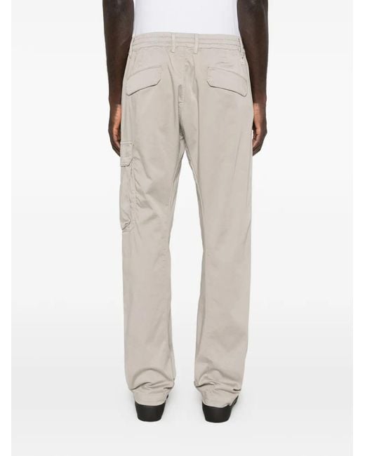 C P Company Natural Lens-Detail Cargo-Pocket Trousers for men