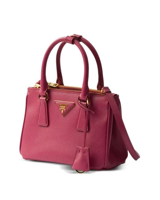Prada Purple Galleria Mini Bag