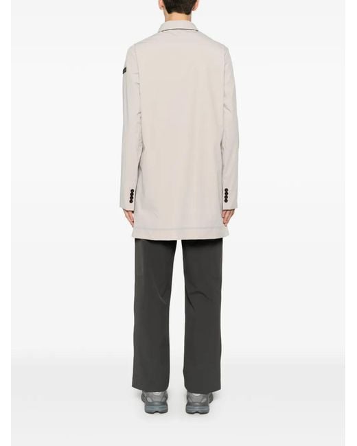 Rrd White Single-Breasted Jacket for men